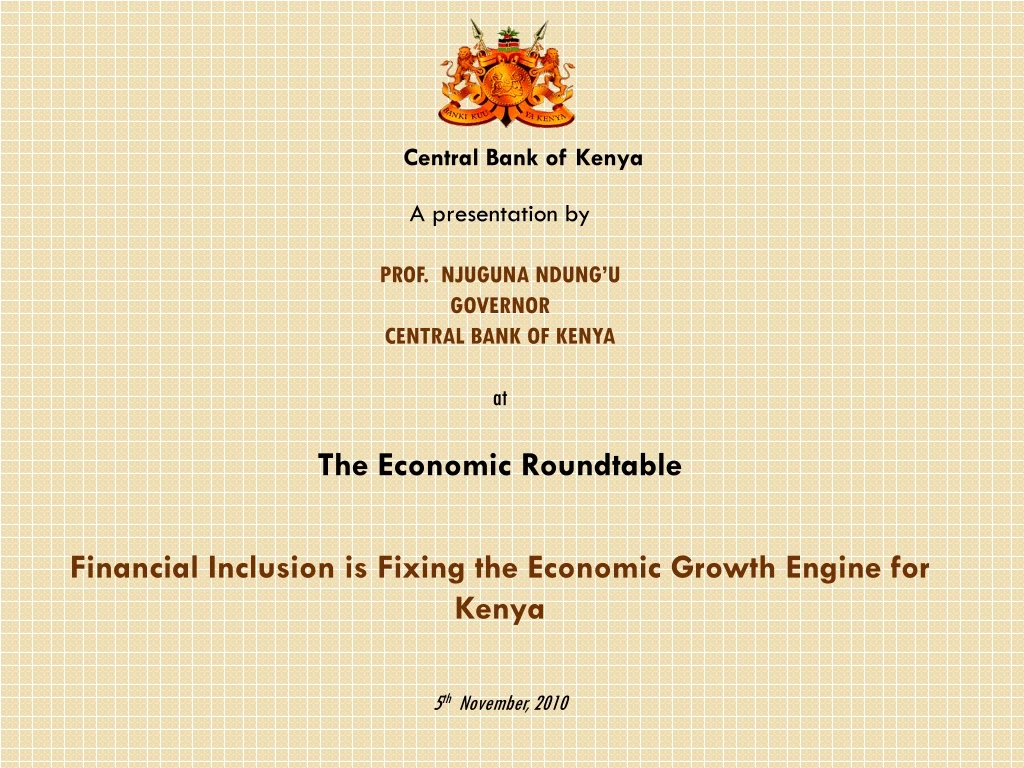 central bank of kenya