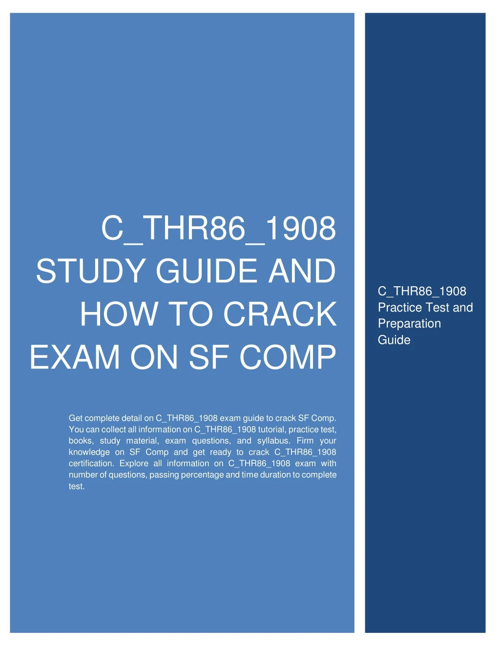 c thr86 1908 study guide and how to crack exam