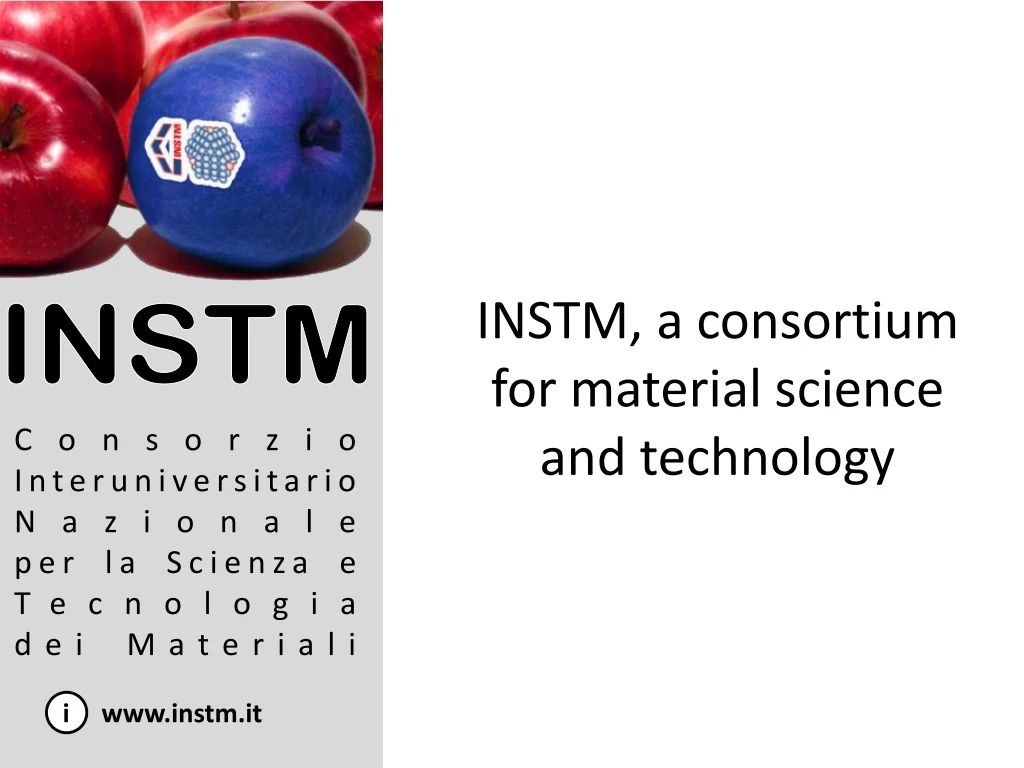 instm a consortium for material science