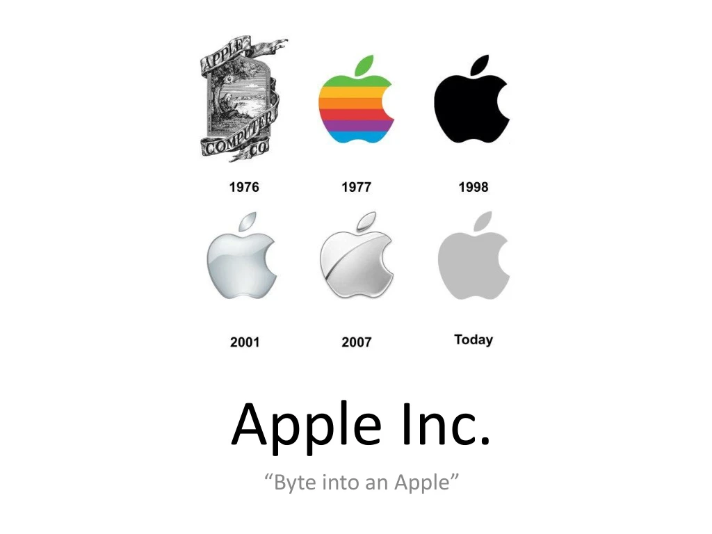 apple inc byte into an apple