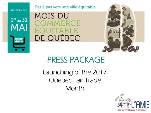 Launching of the 2017 Quebec Fair Trade Month