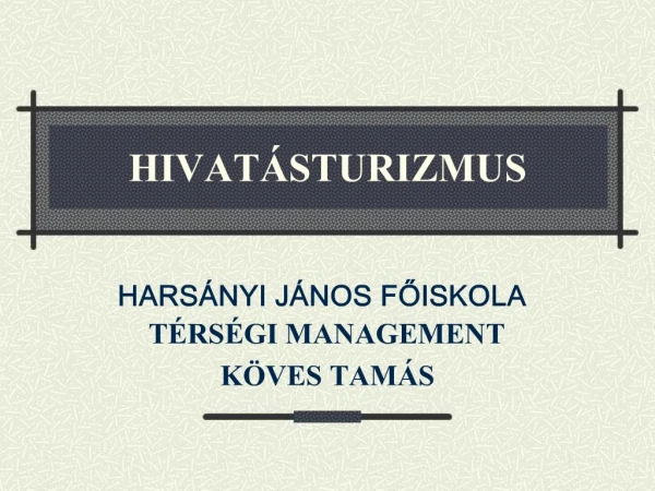 HIVAT STURIZMUS