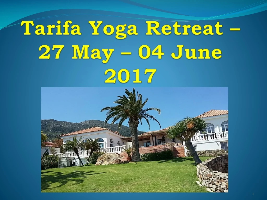 tarifa yoga retreat 27 may 04 june 2017