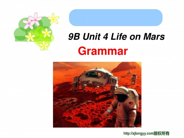 9B Unit 4 Life on Mars