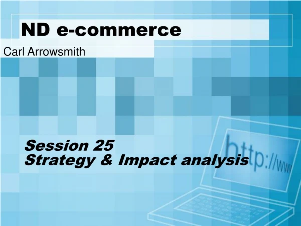 ND e-commerce