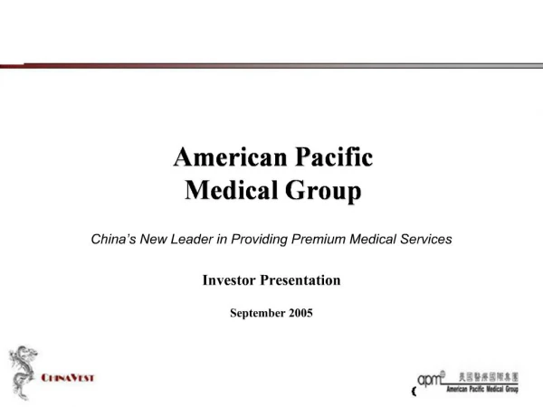 American Pacific Medical Group