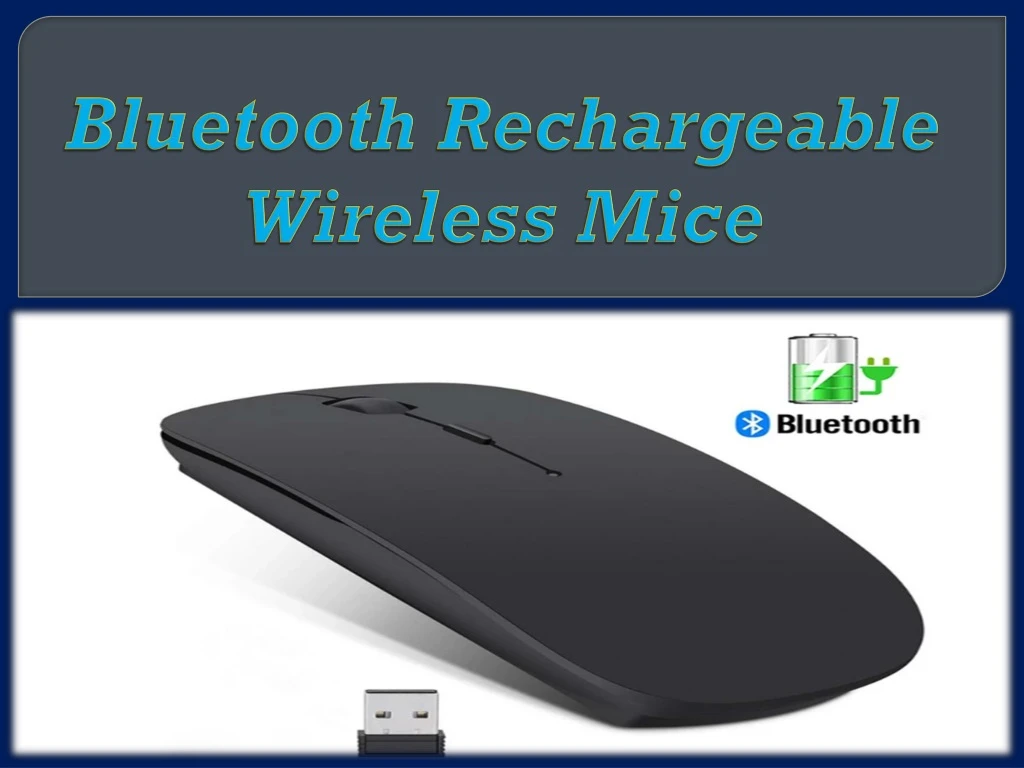 bluetooth rechargeable wireless mice