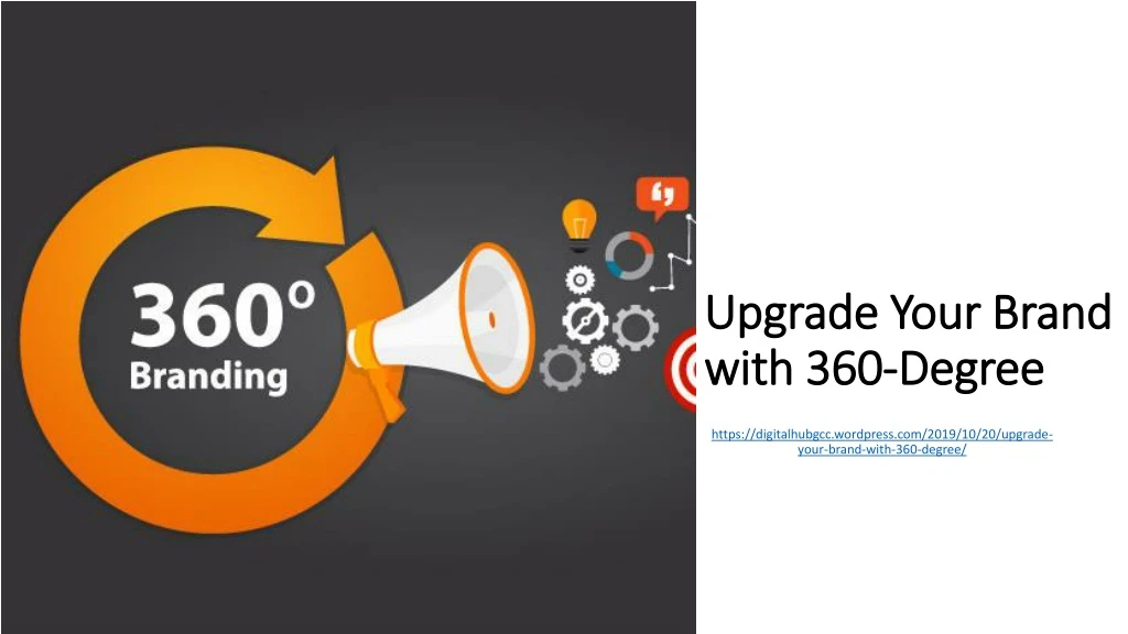 upgrade your brand with 360 degree