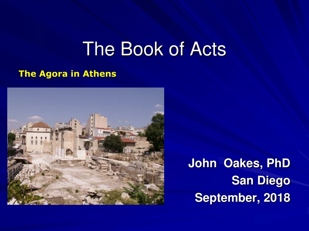 the book of acts