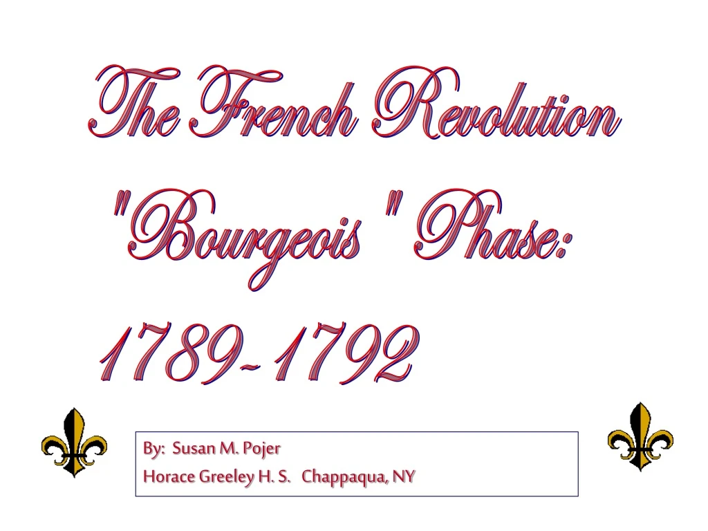 the french revolution bourgeois phase 1789 1792