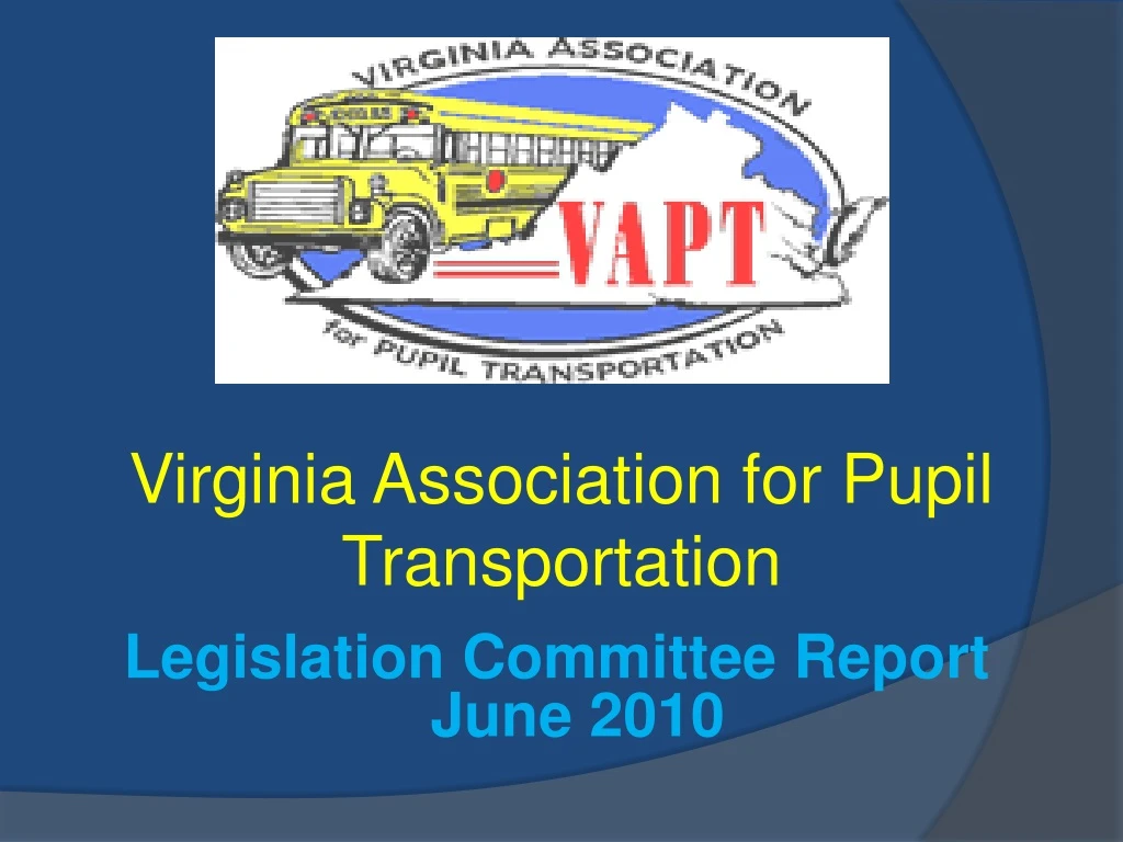 virginia association for pupil transportation