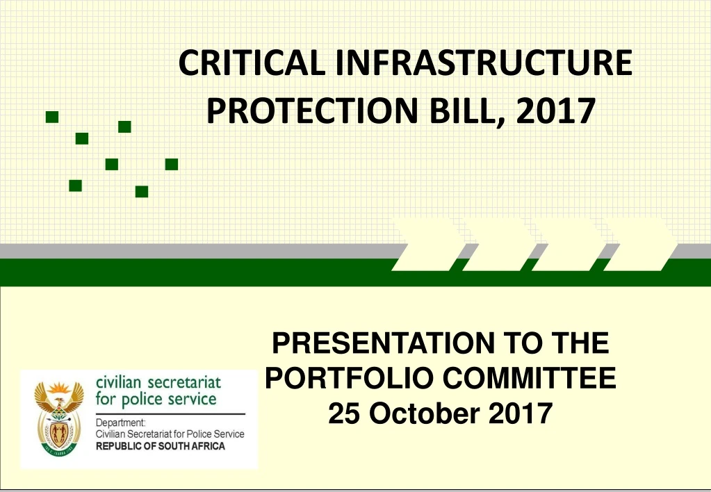 critical infrastructure protection bill 2017