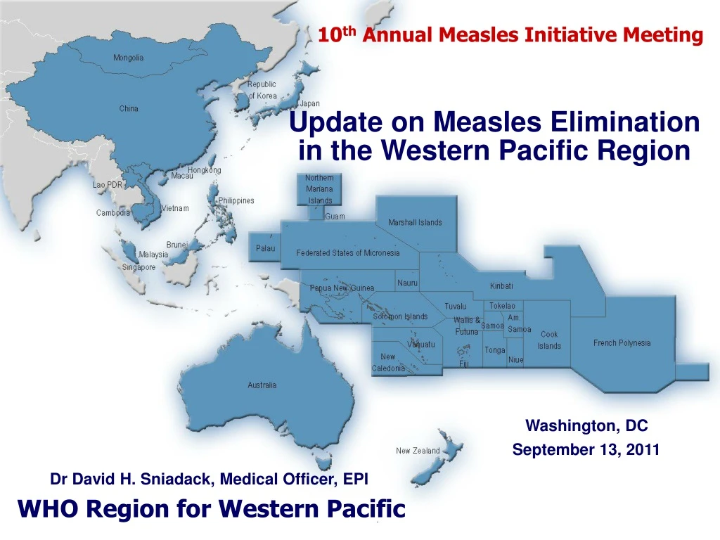 10 th annual measles initiative meeting