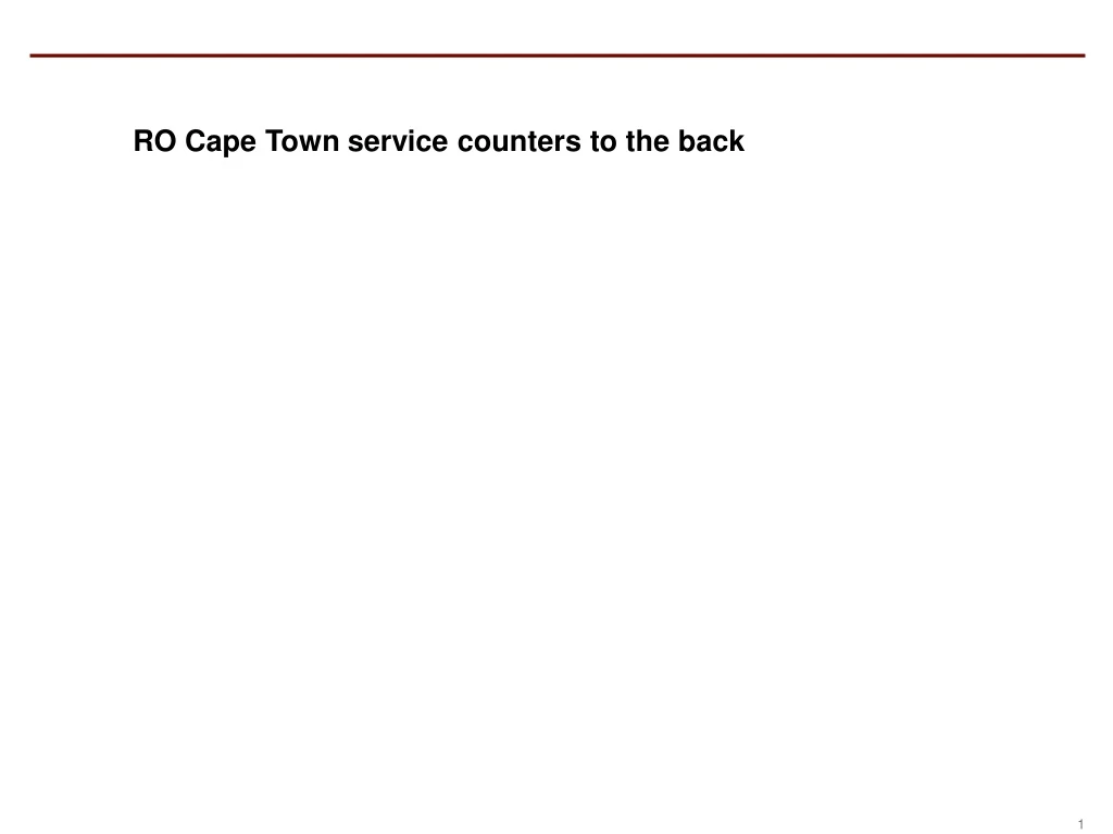 ro cape town service counters to the back