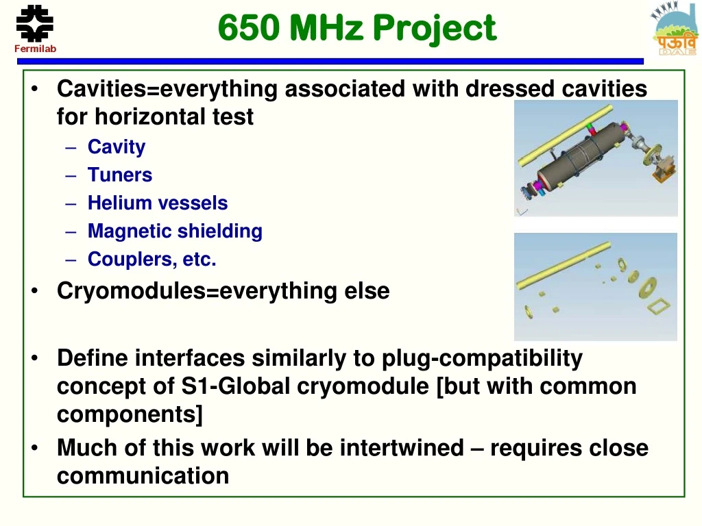 650 mhz project