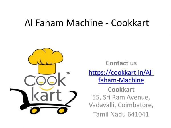 Buy Al Faham Barbeque Machine at Cookkart