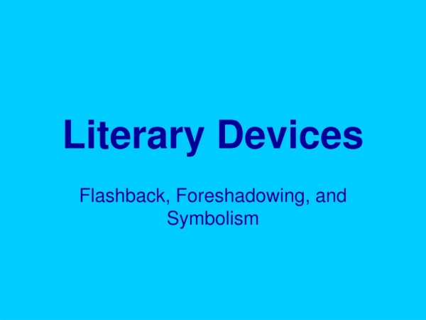 Literary Devices
