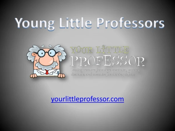 young little professors