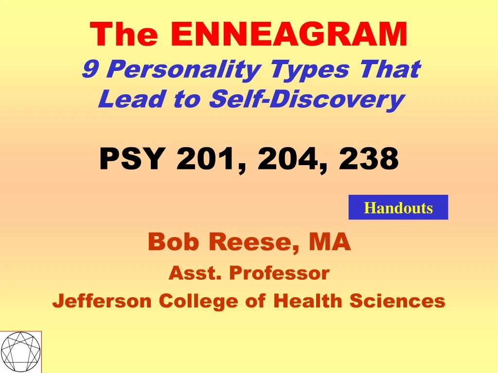 the enneagram 9 personality types that lead to self discovery