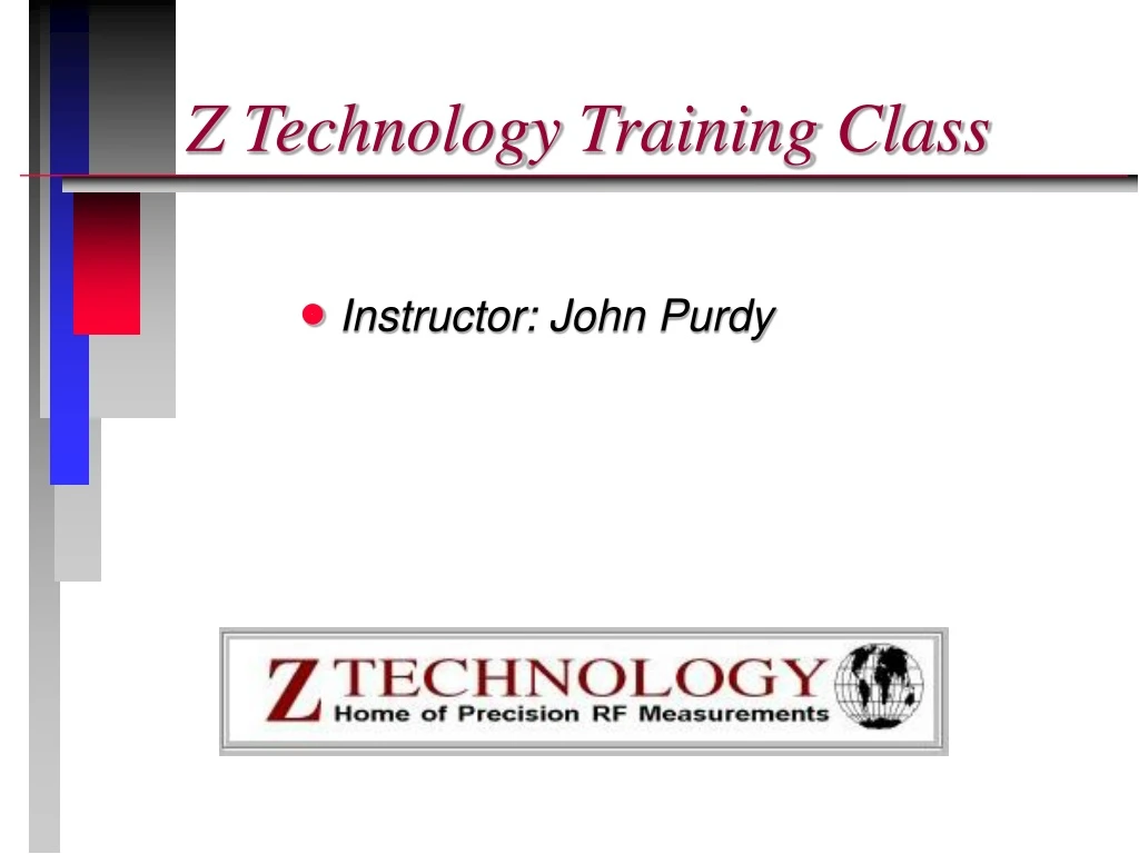 z technology training class