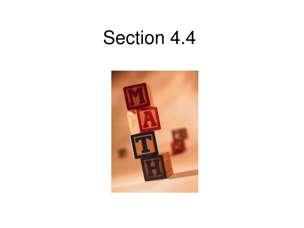 section 4 4