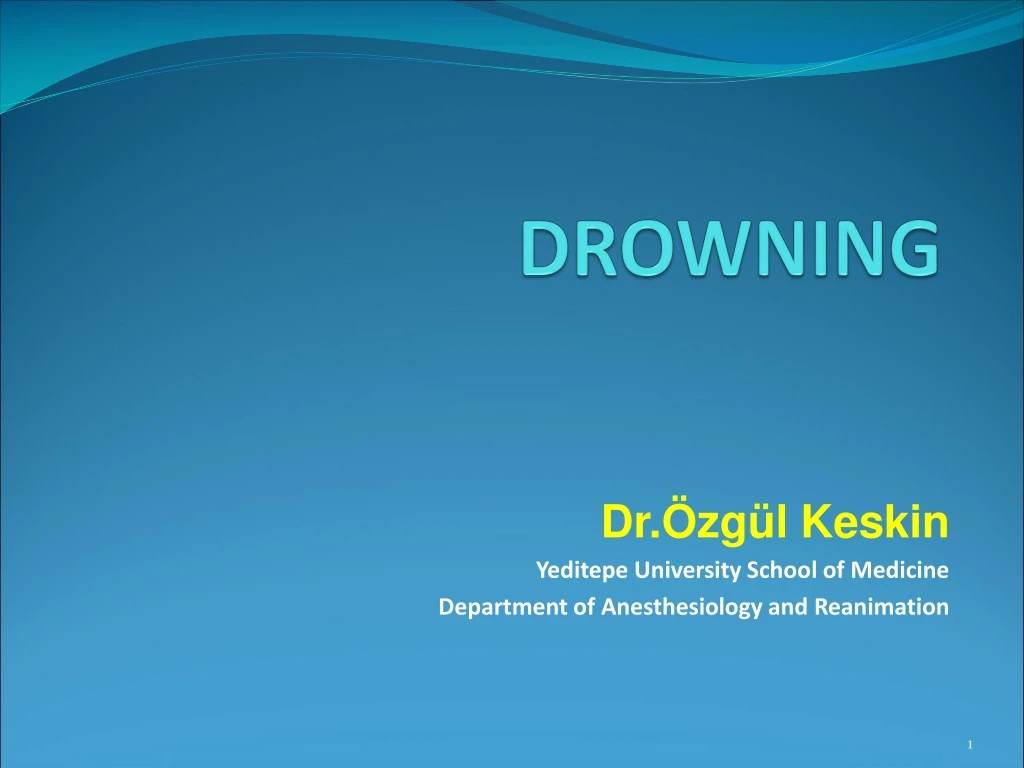 drowning