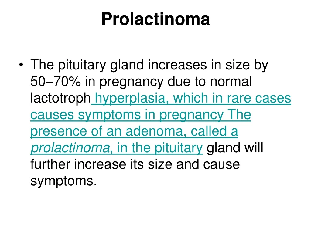 prolactinoma