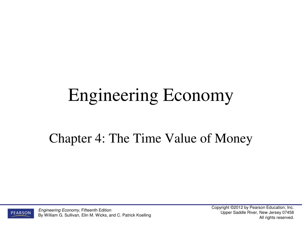 engineering economy