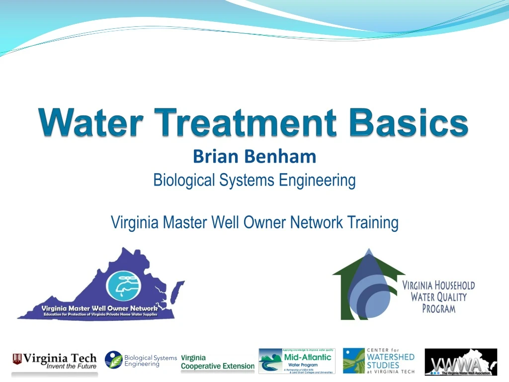 water treatment basics