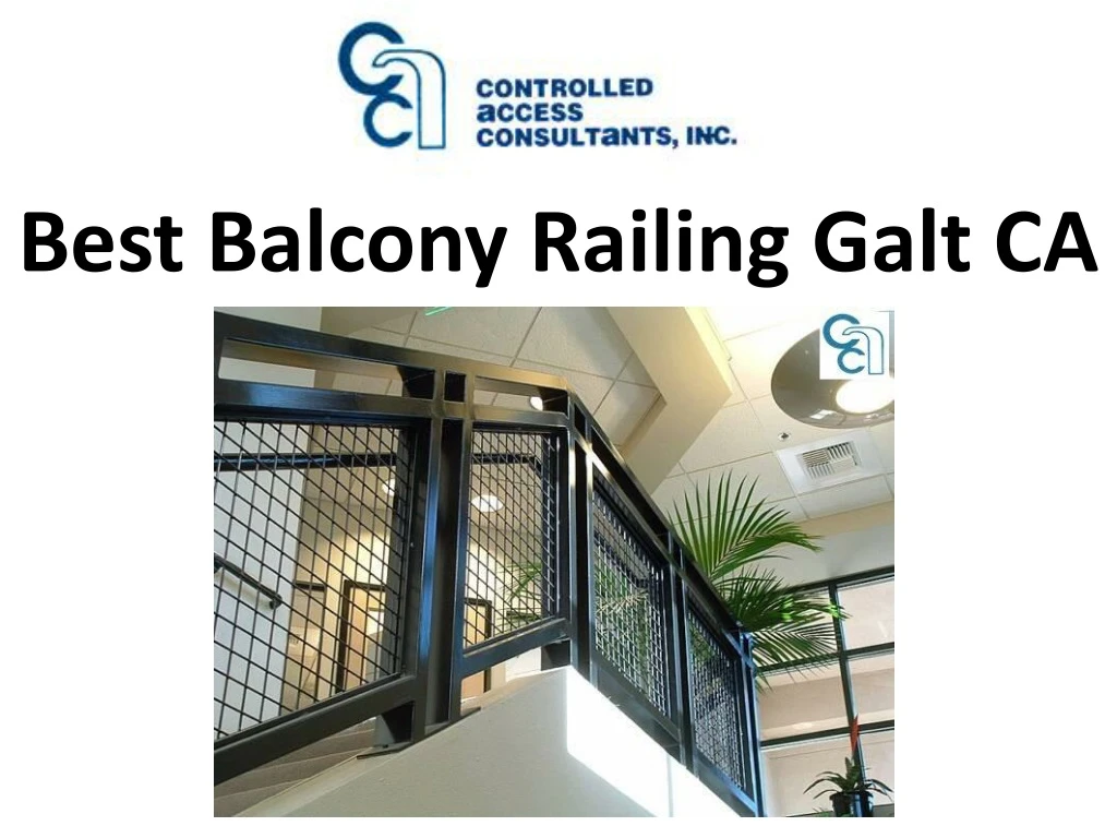 best balcony railing galt ca