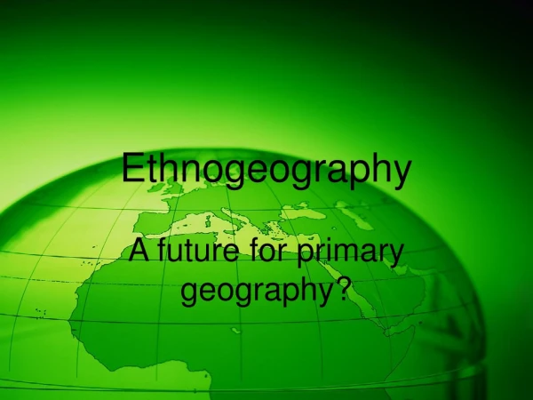 Ethnogeography