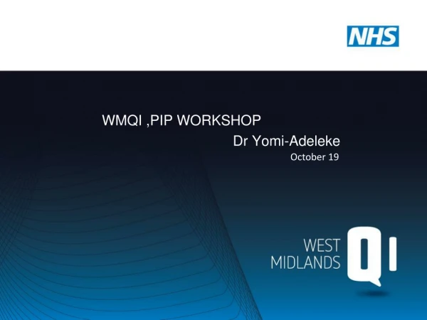 WMQI ,PIP WORKSHOP