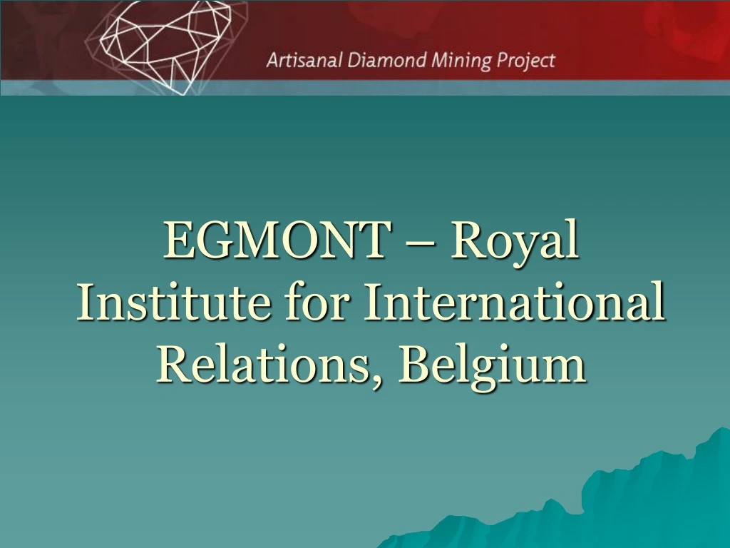 egmont royal institute for international relations belgium