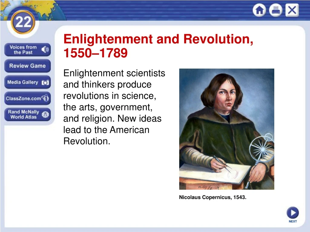 enlightenment and revolution 1550 1789