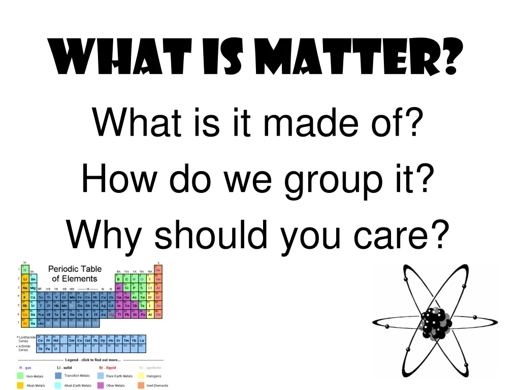 what is matter