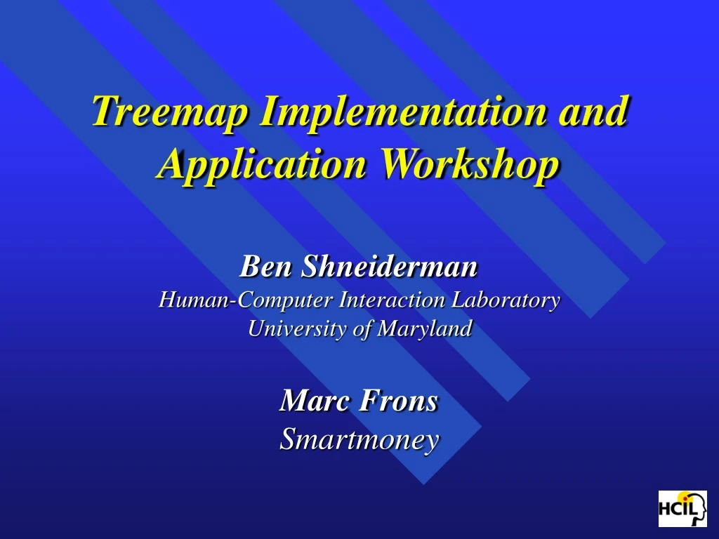 treemap implementation and application workshop