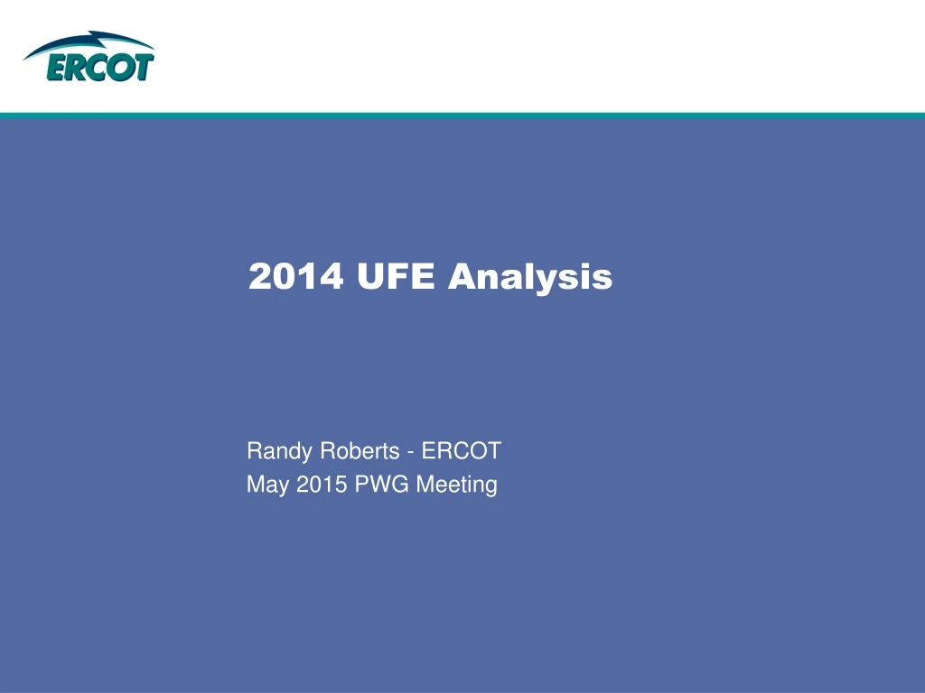 2014 ufe analysis