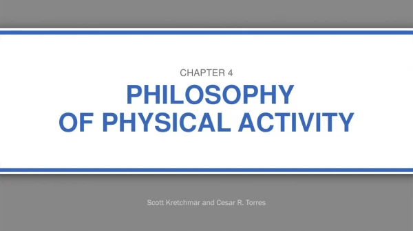 Philosophy of physical activity