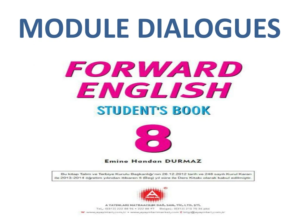 module dialogues