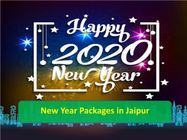 New Year Packages in Jaipur