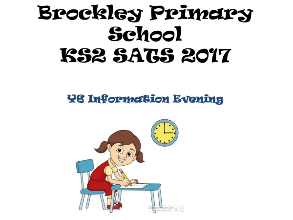 Brockley Primary School KS2 SATS 2017
