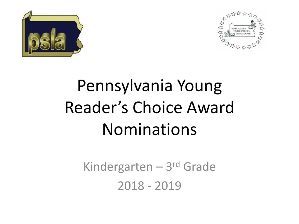 pennsylvania young reader s choice award nominations