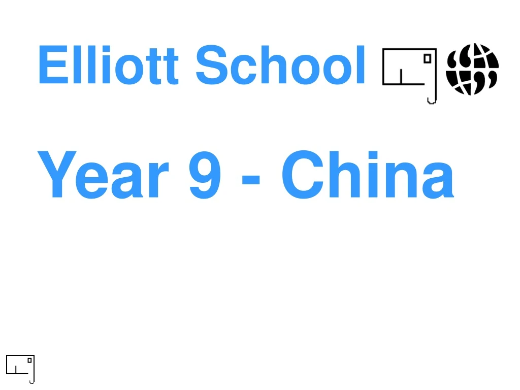 elliott school year 9 china