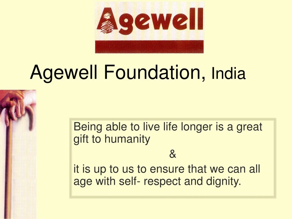 agewell foundation india