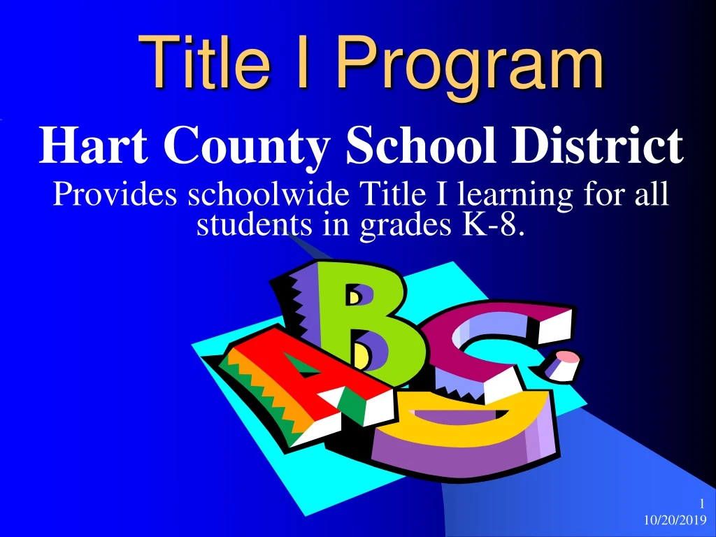 title i program