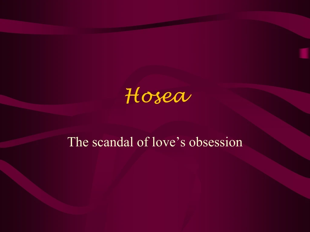 hosea