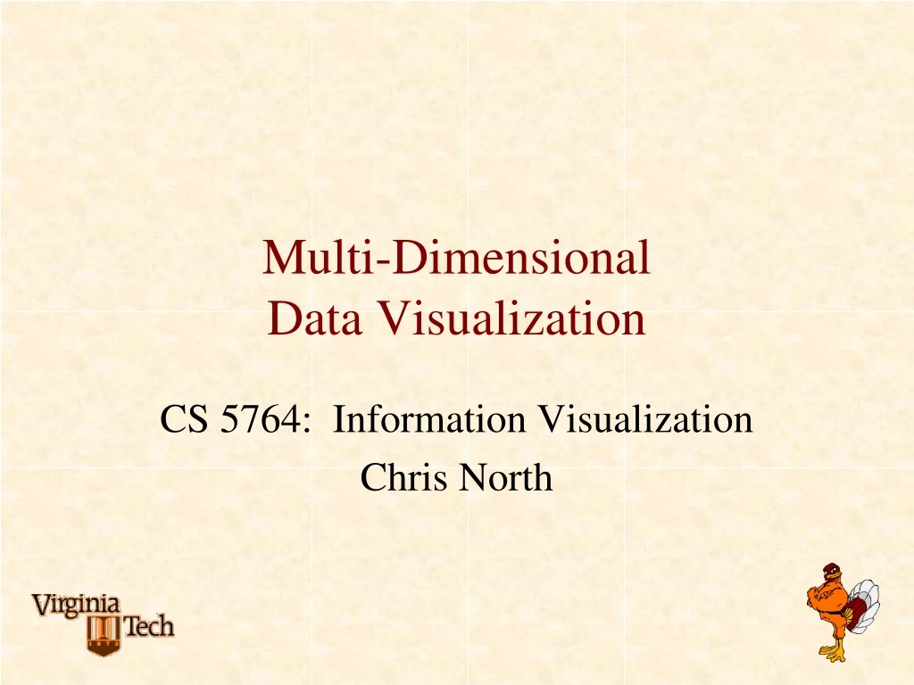multi dimensional data visualization