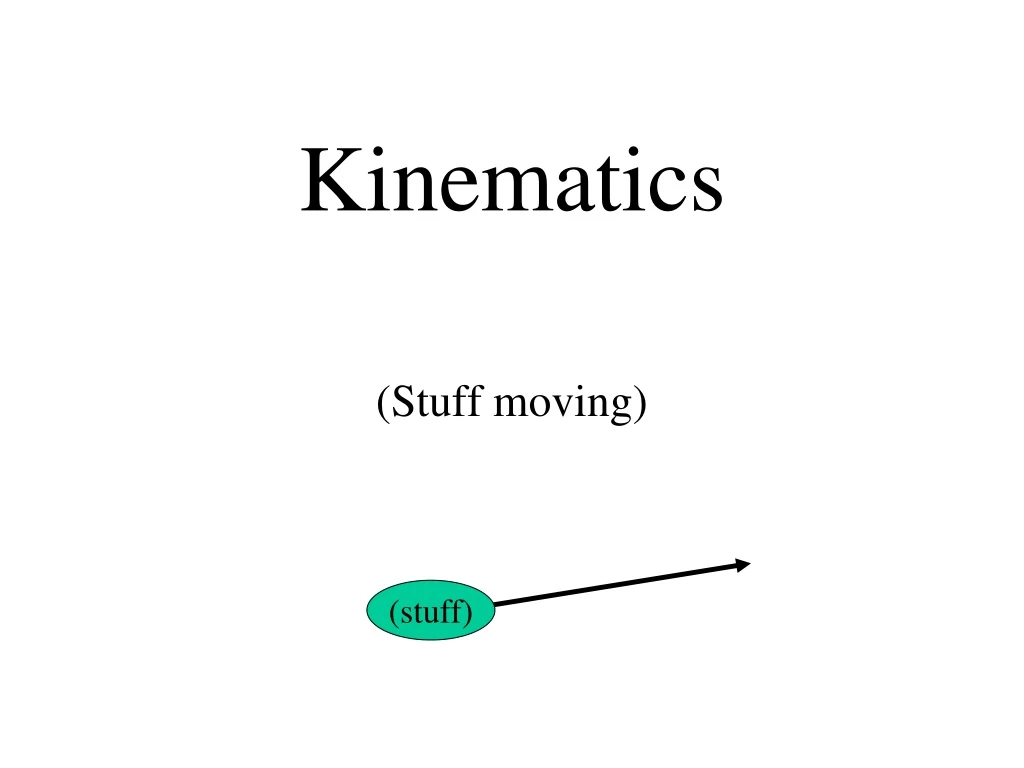 kinematics