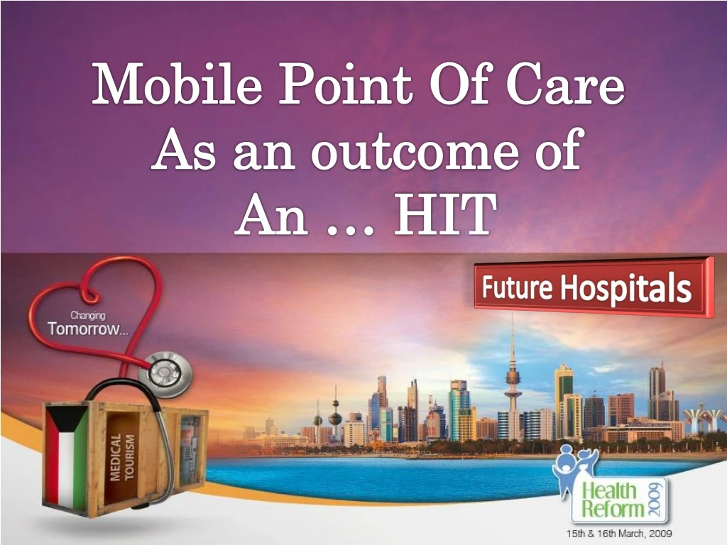 transforming healthcare mobile point of care