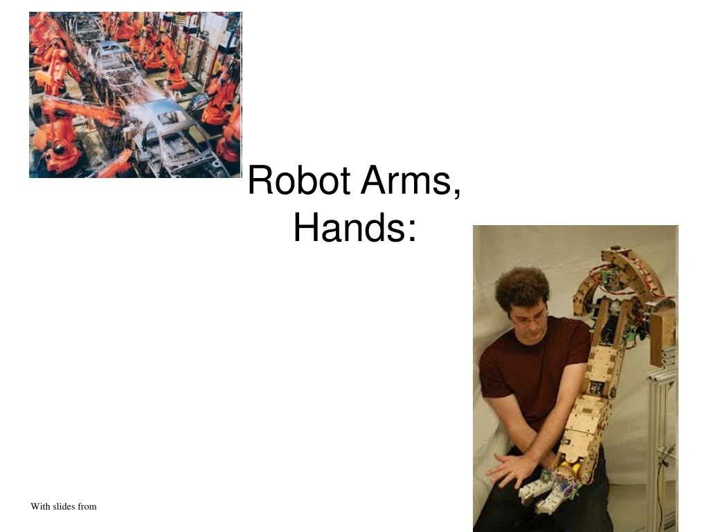 robot arms hands